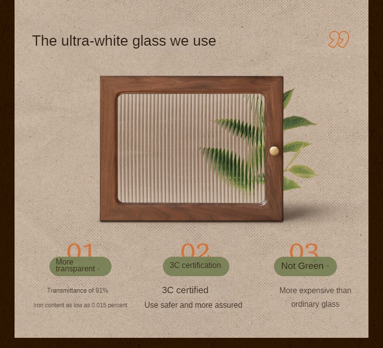 Black Walnut Solid Wood American Retro Locker TV Cabinet.