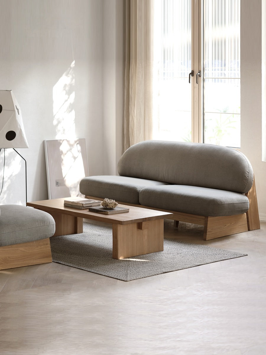 Ash Solid Wood Japanese Sofa.