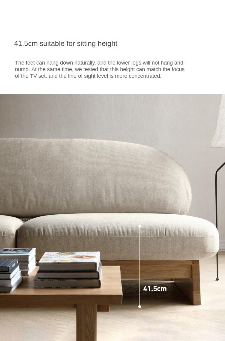 Ash Solid Wood Japanese Sofa.