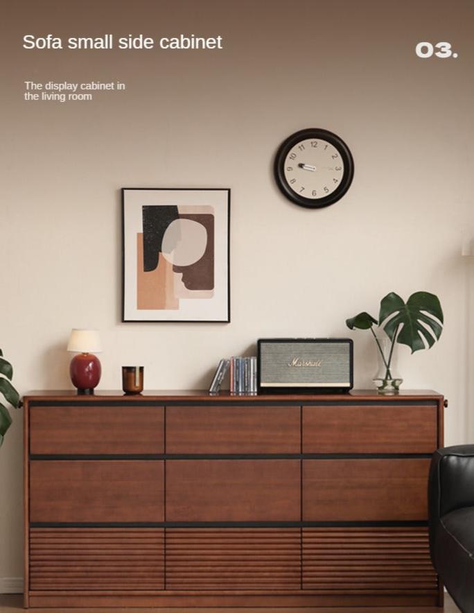 Tulipwood, Poplar Solid Wood Retro Style Drawers