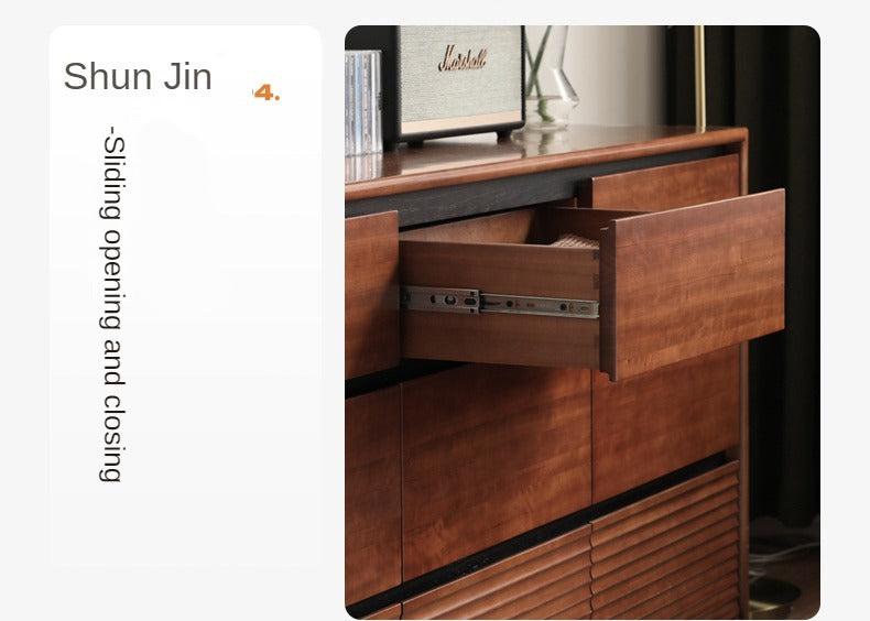 Tulipwood, Poplar Solid Wood Retro Style Drawers