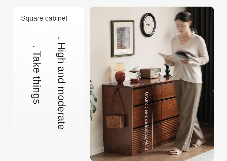 Tulipwood, Poplar Solid Wood Retro Style Drawers