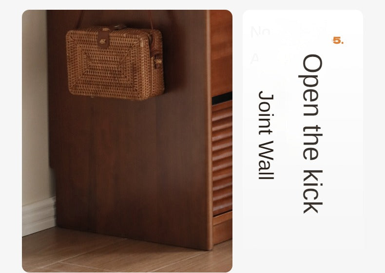 Tulipwood, Poplar Solid Wood Retro Style Drawers