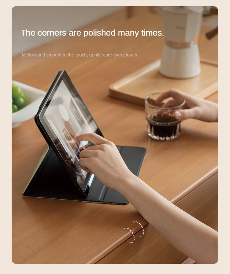 Poplar Solid Wood Modern Rectangular Coffee Table with Drawer.