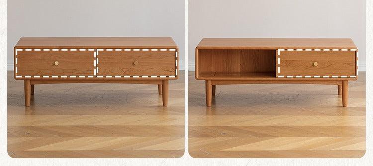 Cherry Solid Wood Antique Coffee Table