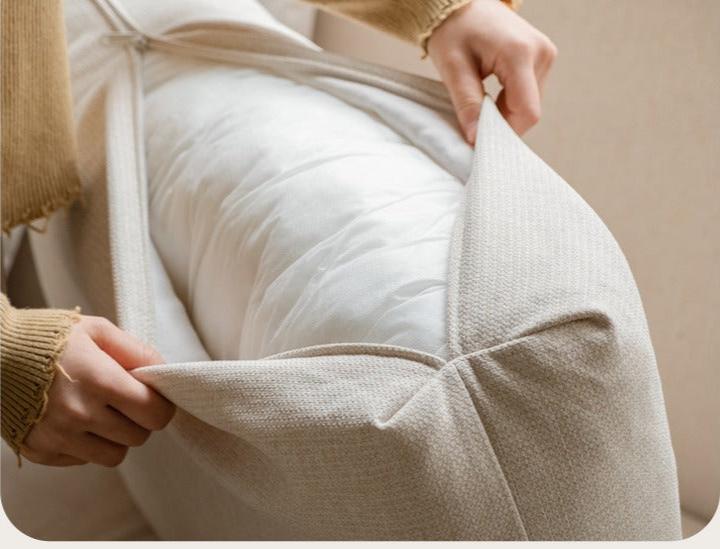 Beech Solid Wood Sofa Bed Modern.