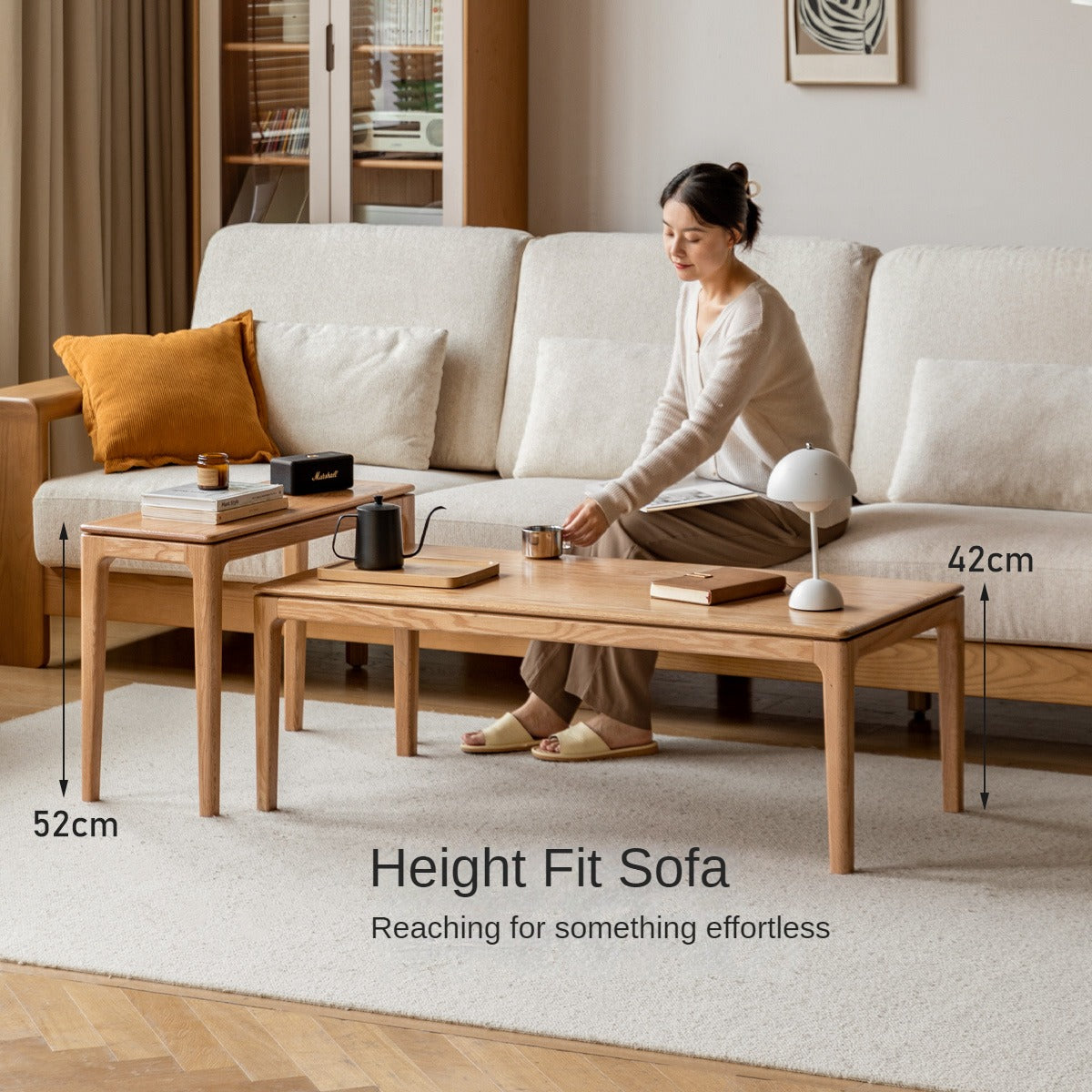 Oak Solid Wood Combination Tea Table