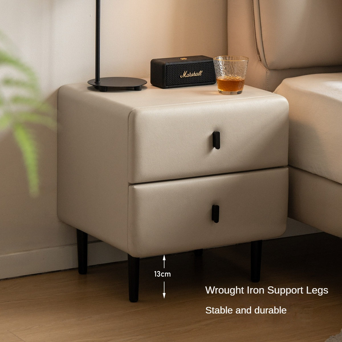 Soft Cream Style nightstand