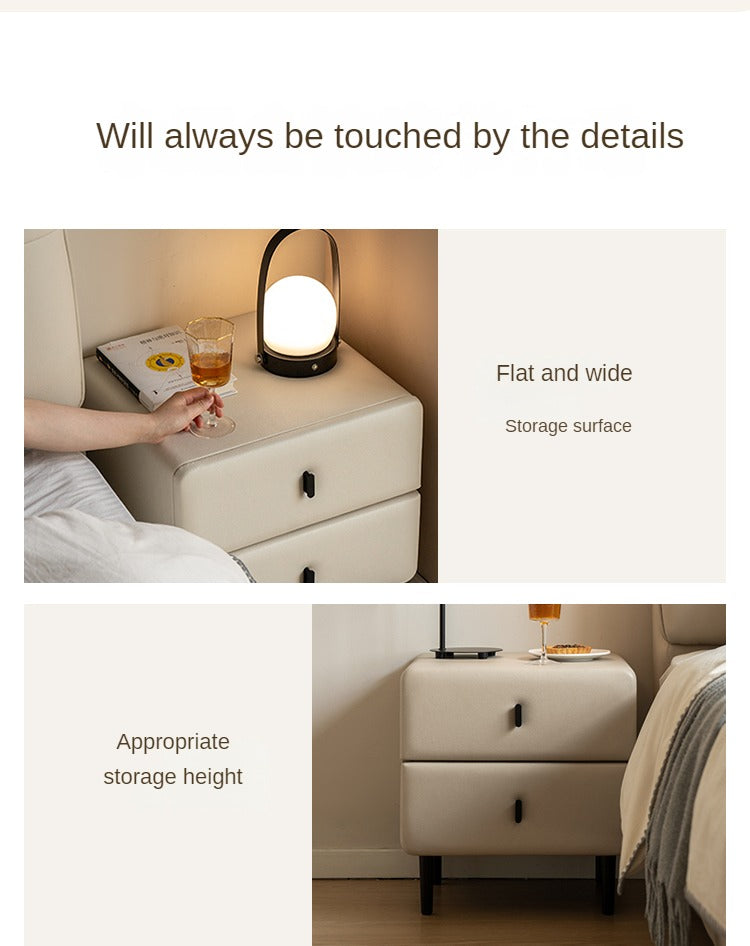 Soft Cream Style nightstand