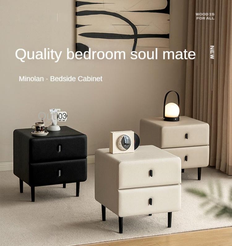 Soft Cream Style nightstand