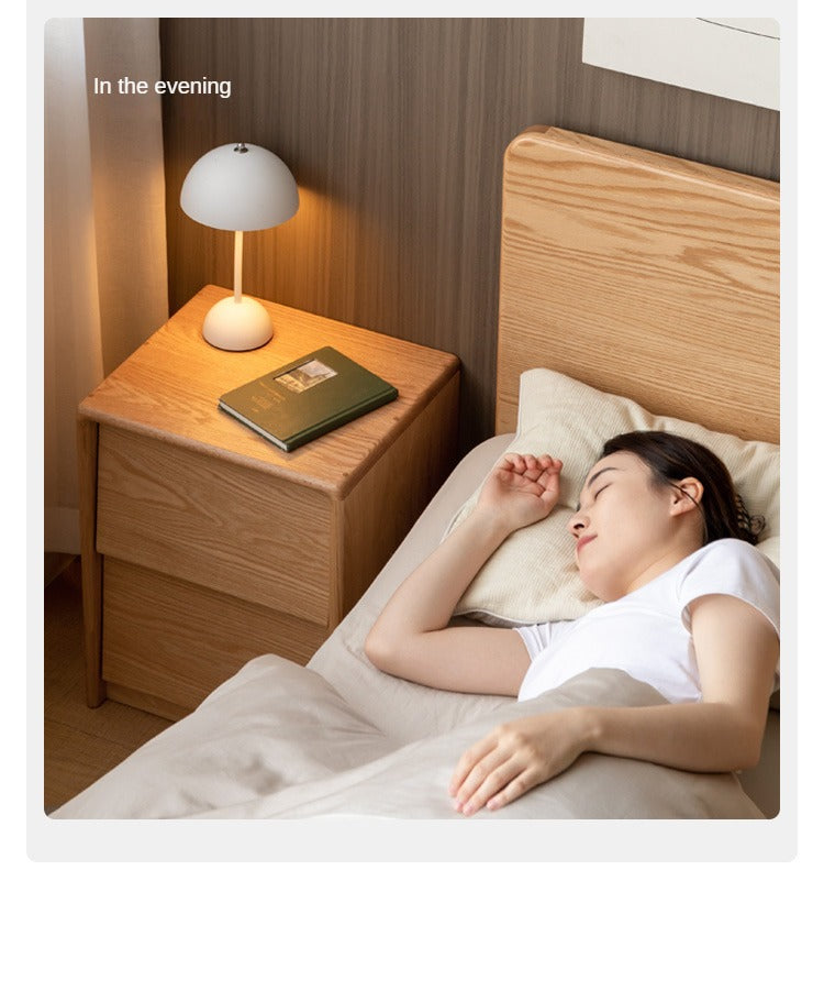 Ash, Oak Solid Wood Nightstand