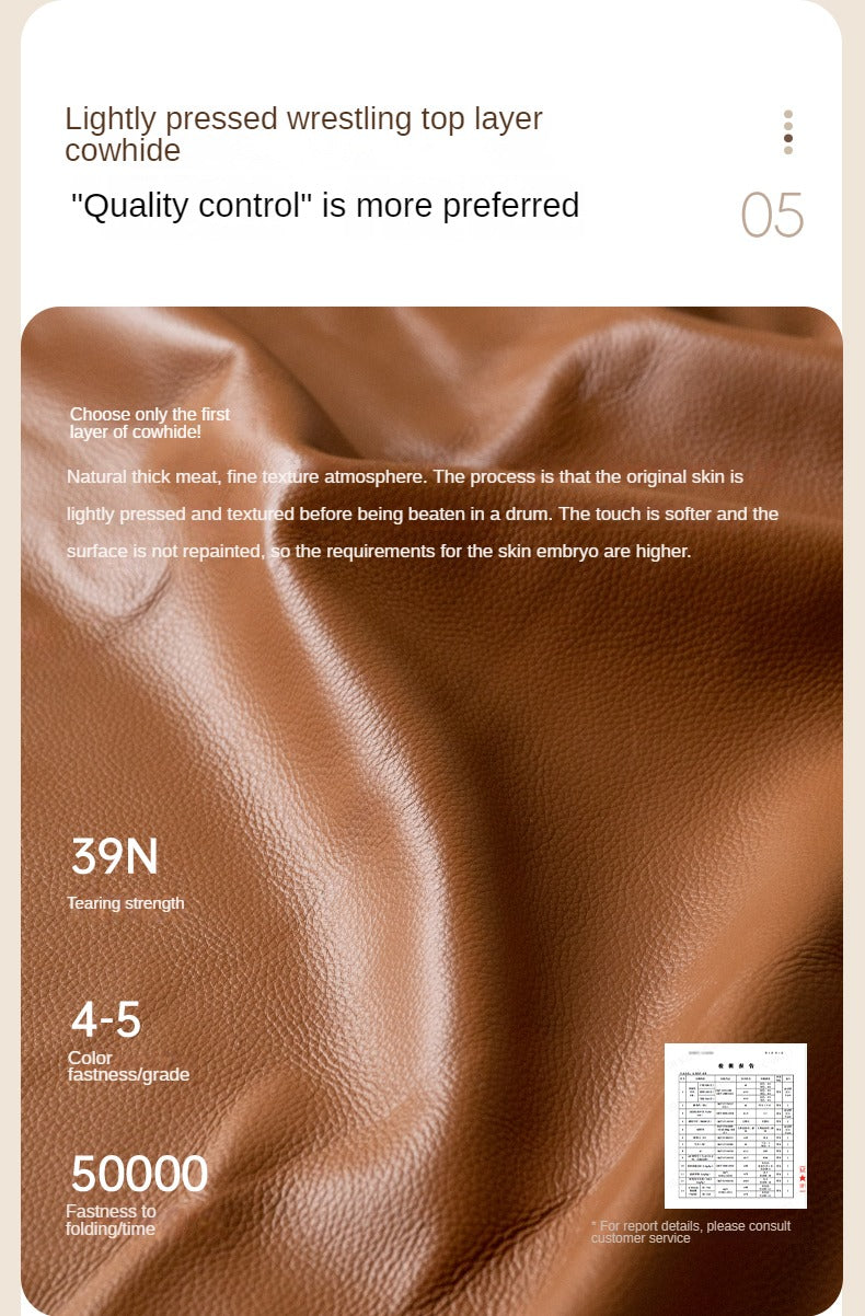 Leather Modern Simple Snail Armchair :