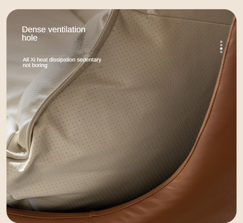 Leather Modern Simple Snail Armchair :