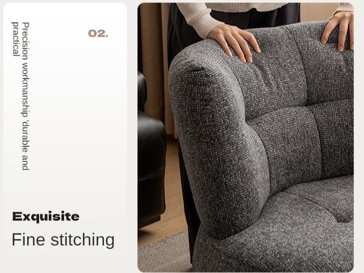 Fabric Modern Simple Single Seat Armchair.
