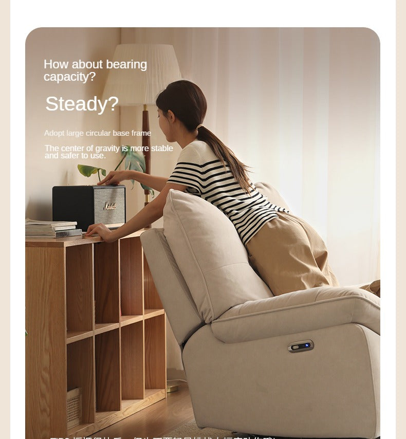 Fabric Recliner Chair Electric.