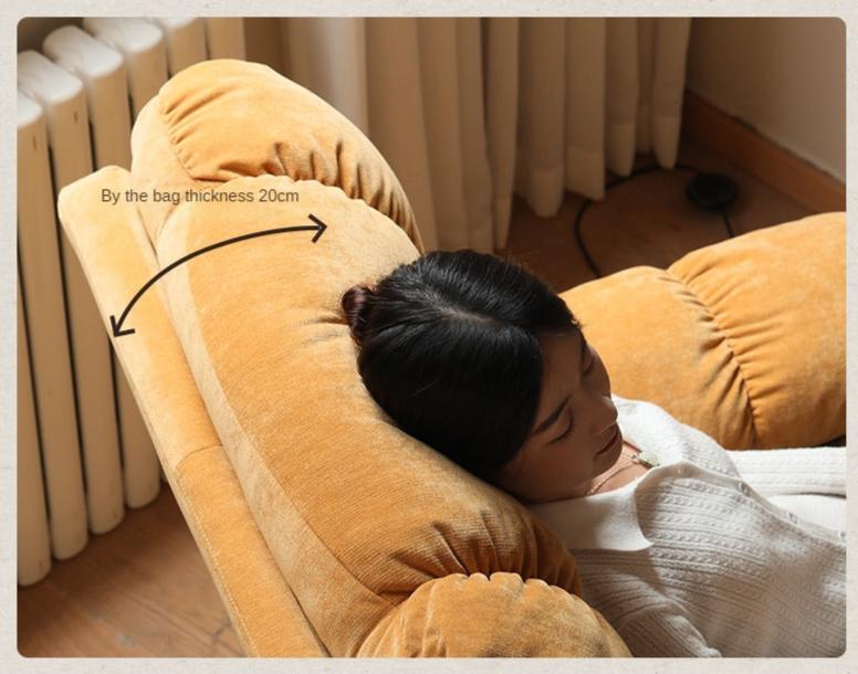 Fabric Lazy Chair Reclining Single