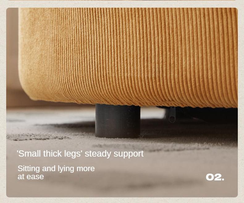 Fabric Round Rotatable Single Chair