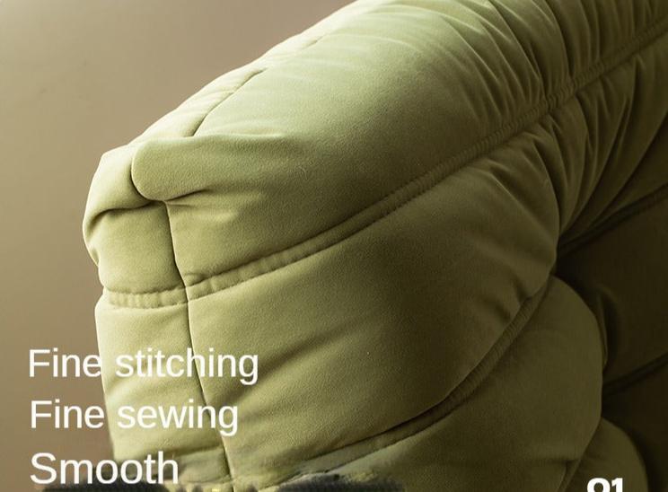 Caterpillar Rotatable Technology Fabric Lazy Chair