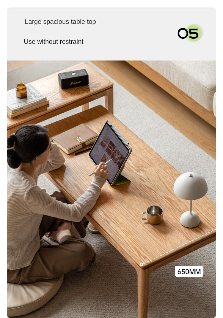 Oak Solid Wood Combination Tea Table