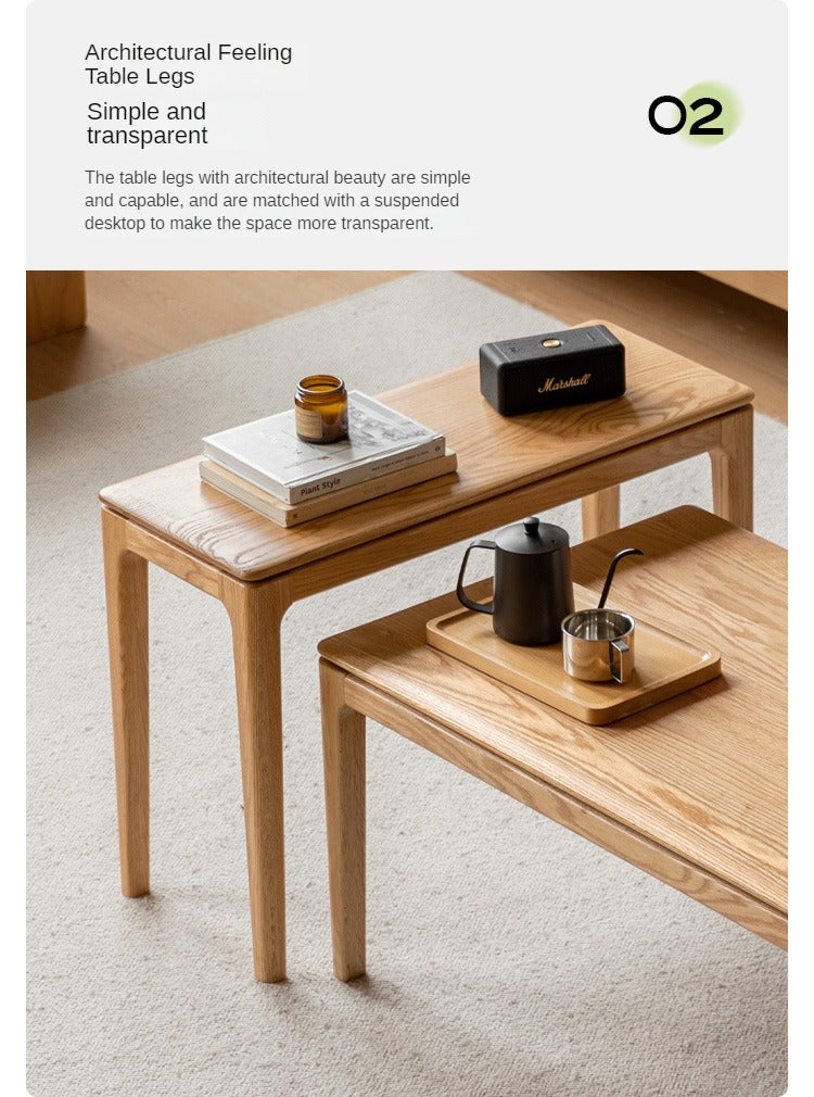 Oak Solid Wood Combination Tea Table