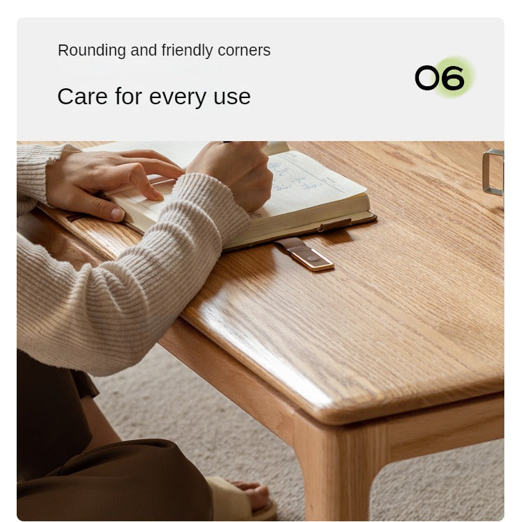 Oak Solid Wood Combination Tea Table