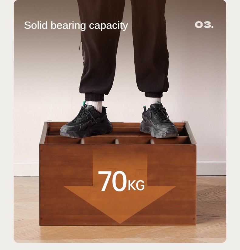 Poplar Solid Wood Antique Style Partition Bookcase