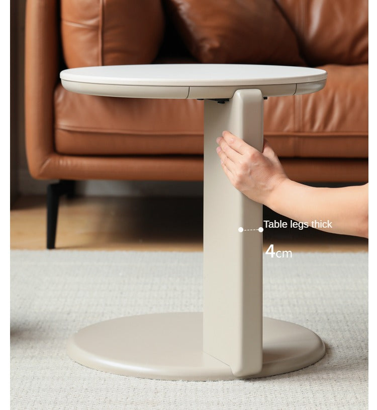 Poplar Solid Wood Rock Plate Combination Coffee Table.