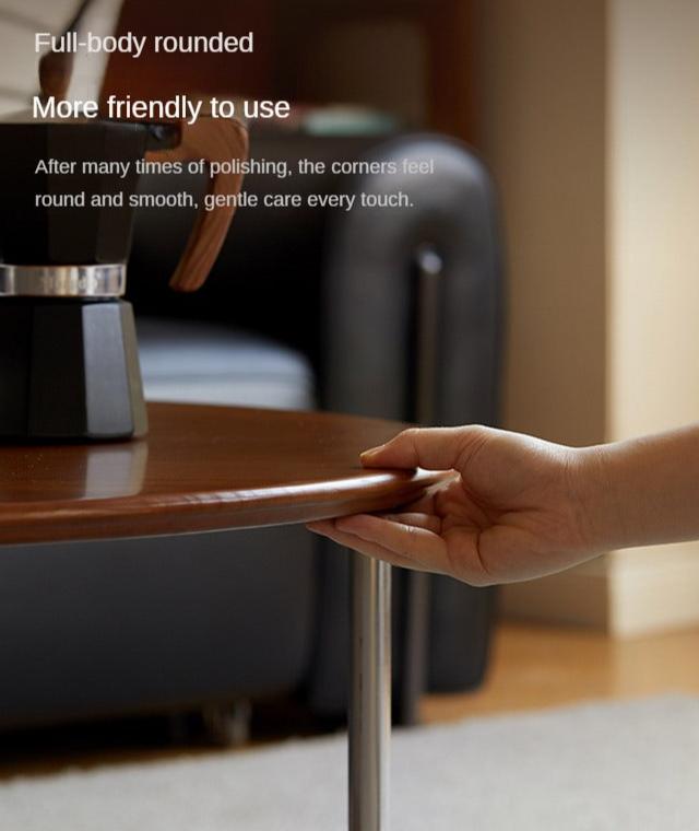 Poplar Solid Wood American Retro Coffee Table.