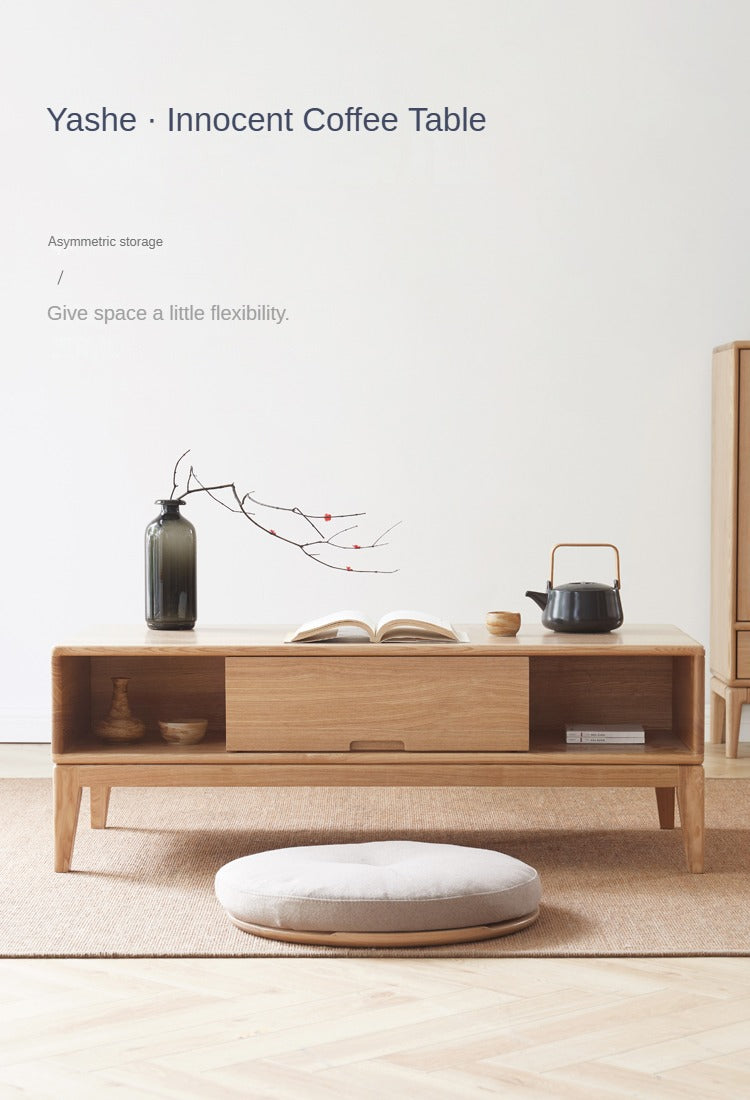 Ash Solid Wood New Style Modern Nordic Coffee Table