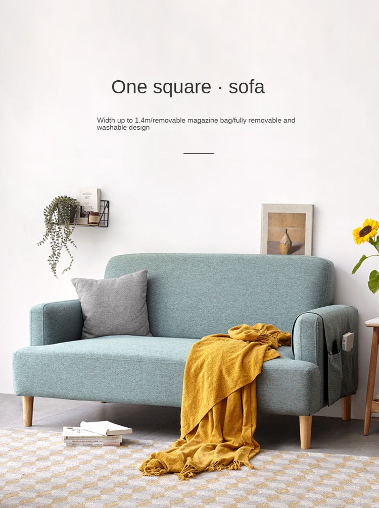 Fabric Double Sofa Scandinavian.