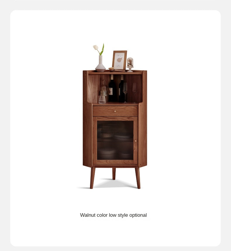 Oak Solid Wood Corner Sideboard