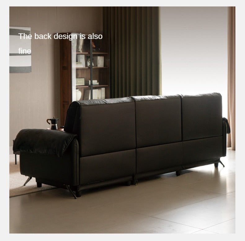 Leather Telescopic Electric Sofa Modern.