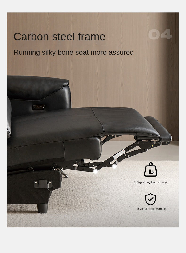 Leather Telescopic Electric Sofa Modern.