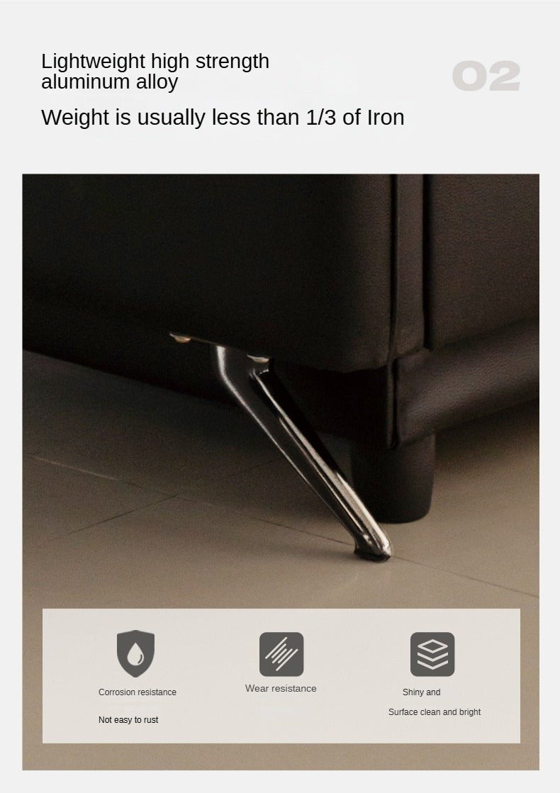 Leather Telescopic Electric Sofa Modern.