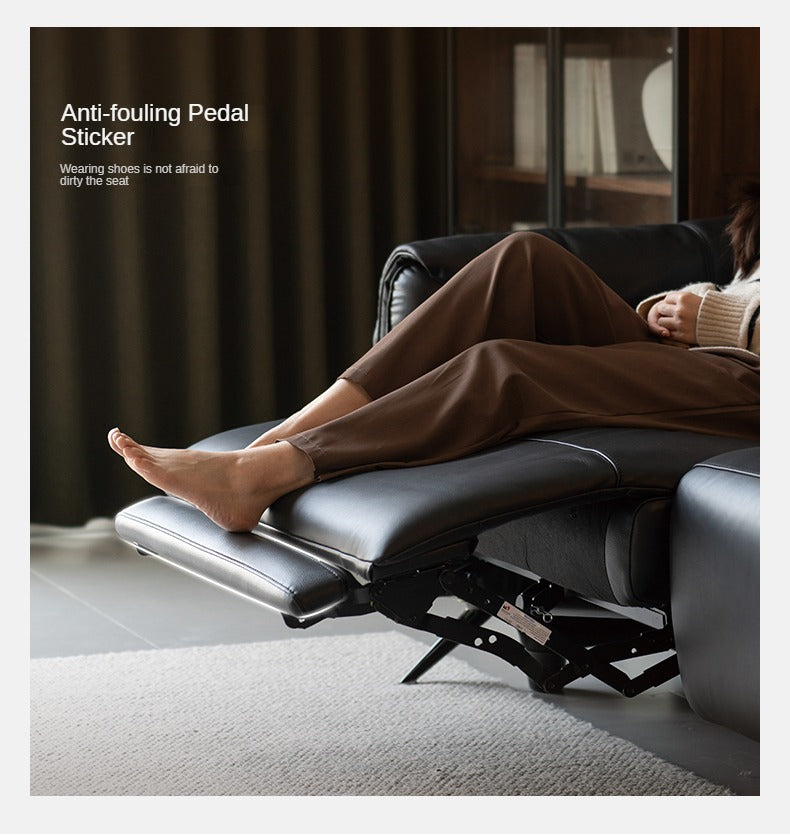 Leather Telescopic Electric Sofa Modern.