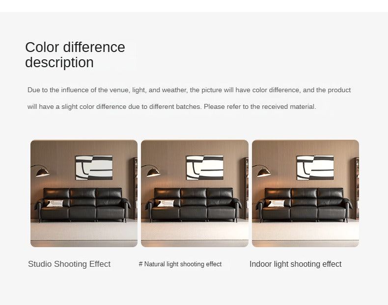 Leather Telescopic Electric Sofa Modern.