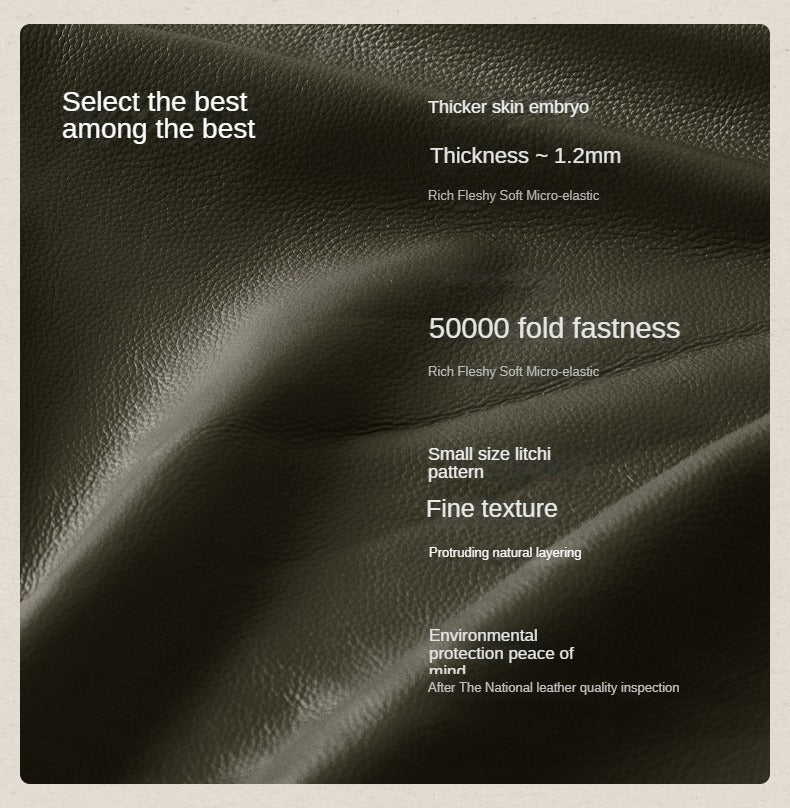 Black Walnut Solid Wood Genuine Leather Sofa.