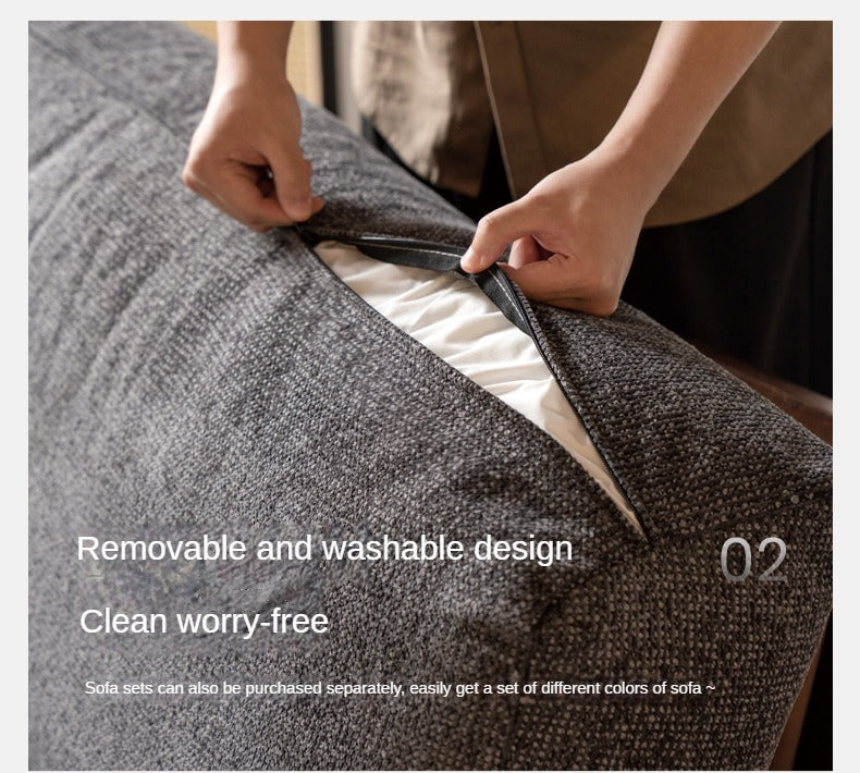 Black Walnut Solid Wood Italian Light Luxury.