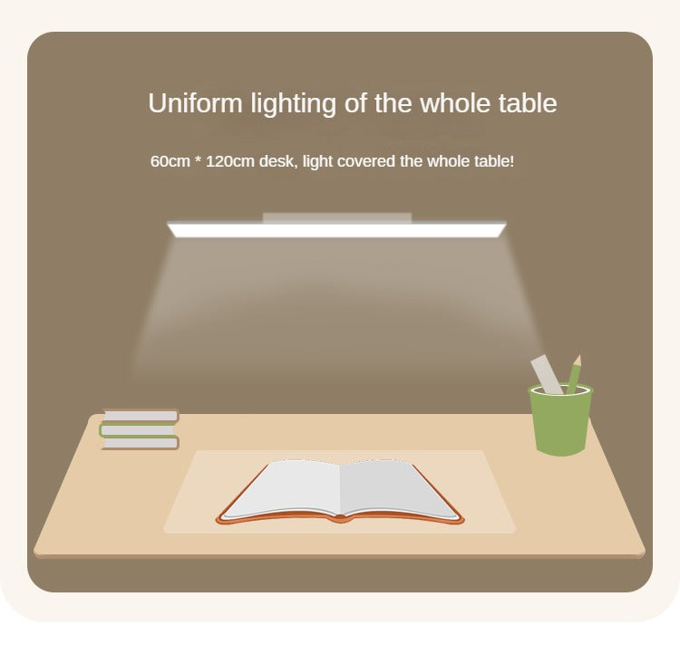 Beech Solid Wood Children's Study Table Eye Protection Lamp