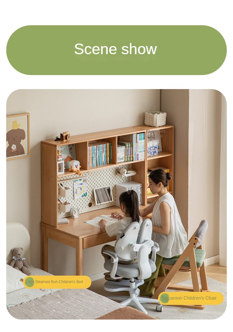 Beech Solid Wood, Solid Rubberwood Children's Desk