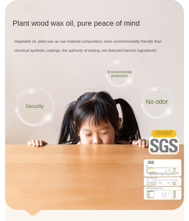 Beech, Oak, Poplar Solid Wood Children's Shelves Multi-function