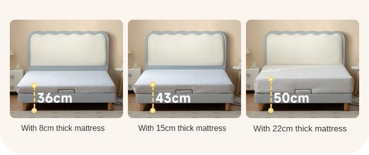 Organic Leather Children's Soft Bed Boys and Girls.