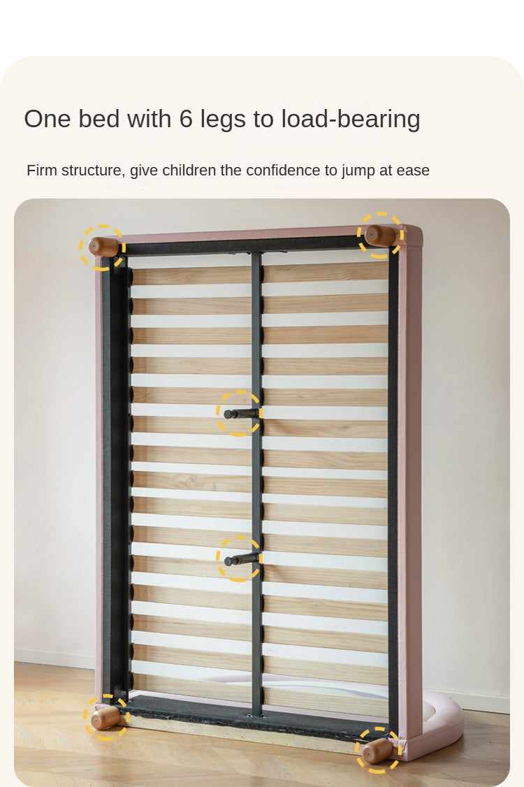 Organic leather Children's Soft Rainbow Bed.