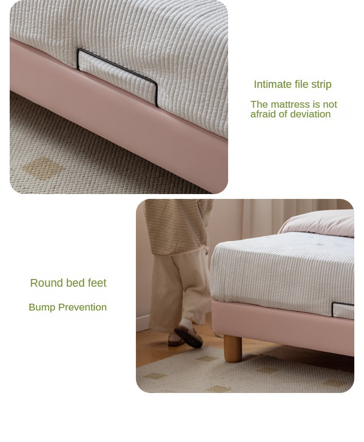 Organic leather Children's Soft Rainbow Bed.