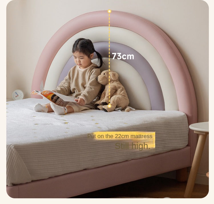 Organic leather Children's Soft Rainbow Bed.