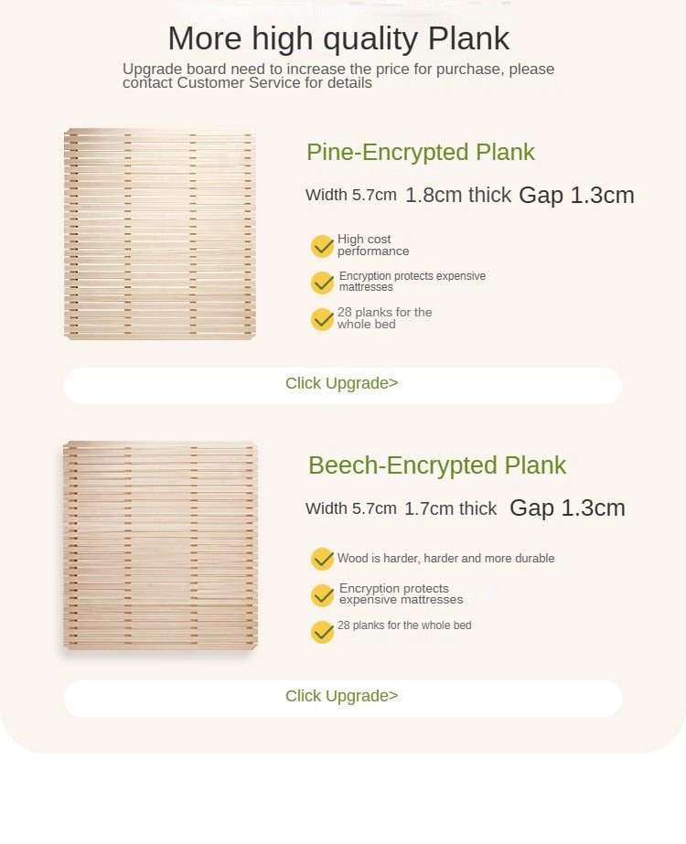 Organic leather Children's Cream Style Soft Bed.