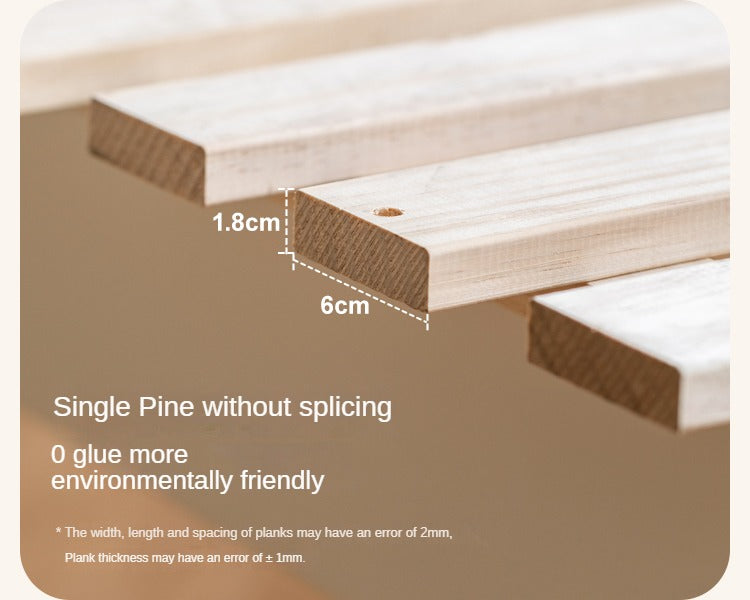 Organic leather Children's Cream Style Soft Bed.