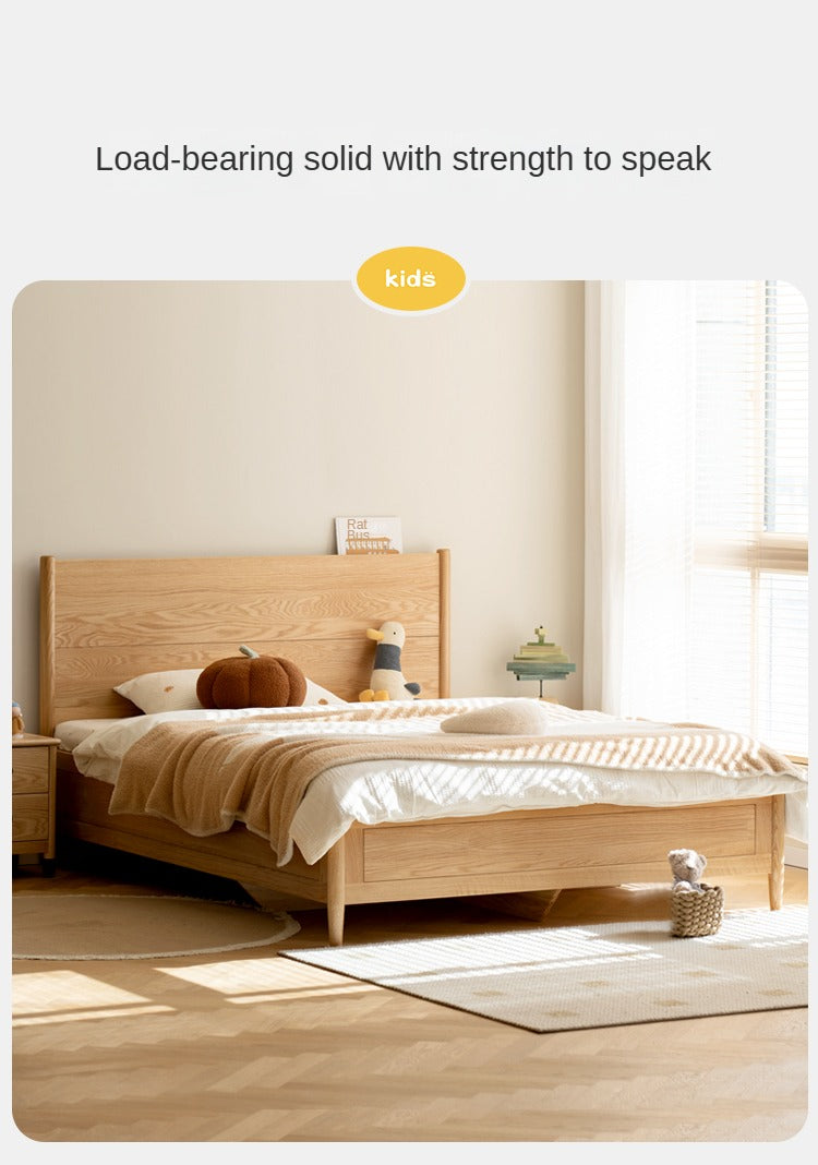Beech Solid Wood Children's Box Bed