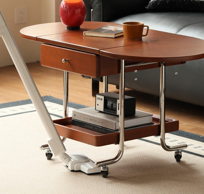 Poplar Solid Wood Folding Coffee Table.