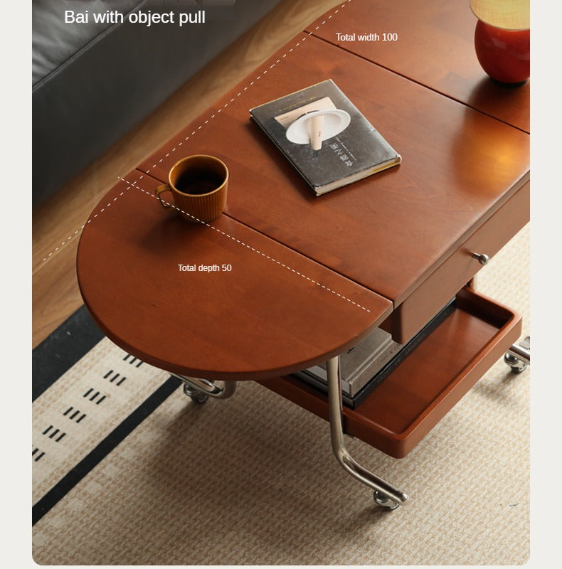 Poplar Solid Wood Folding Coffee Table.